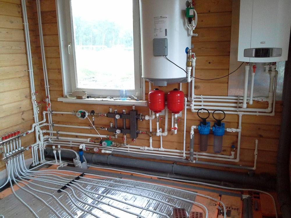 Водяной тёплый пол от газового котла в доме своими руками водяной тёплый пол от газового котла в доме своими руками