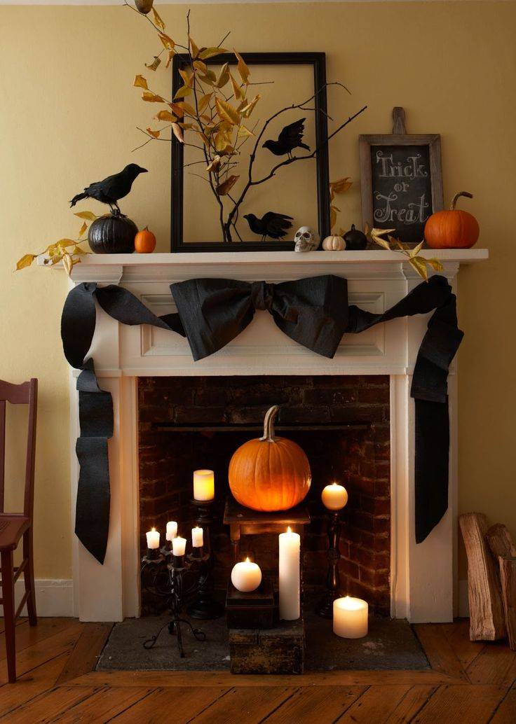 Декор комнат на хэллоуин – новые яркие идеи