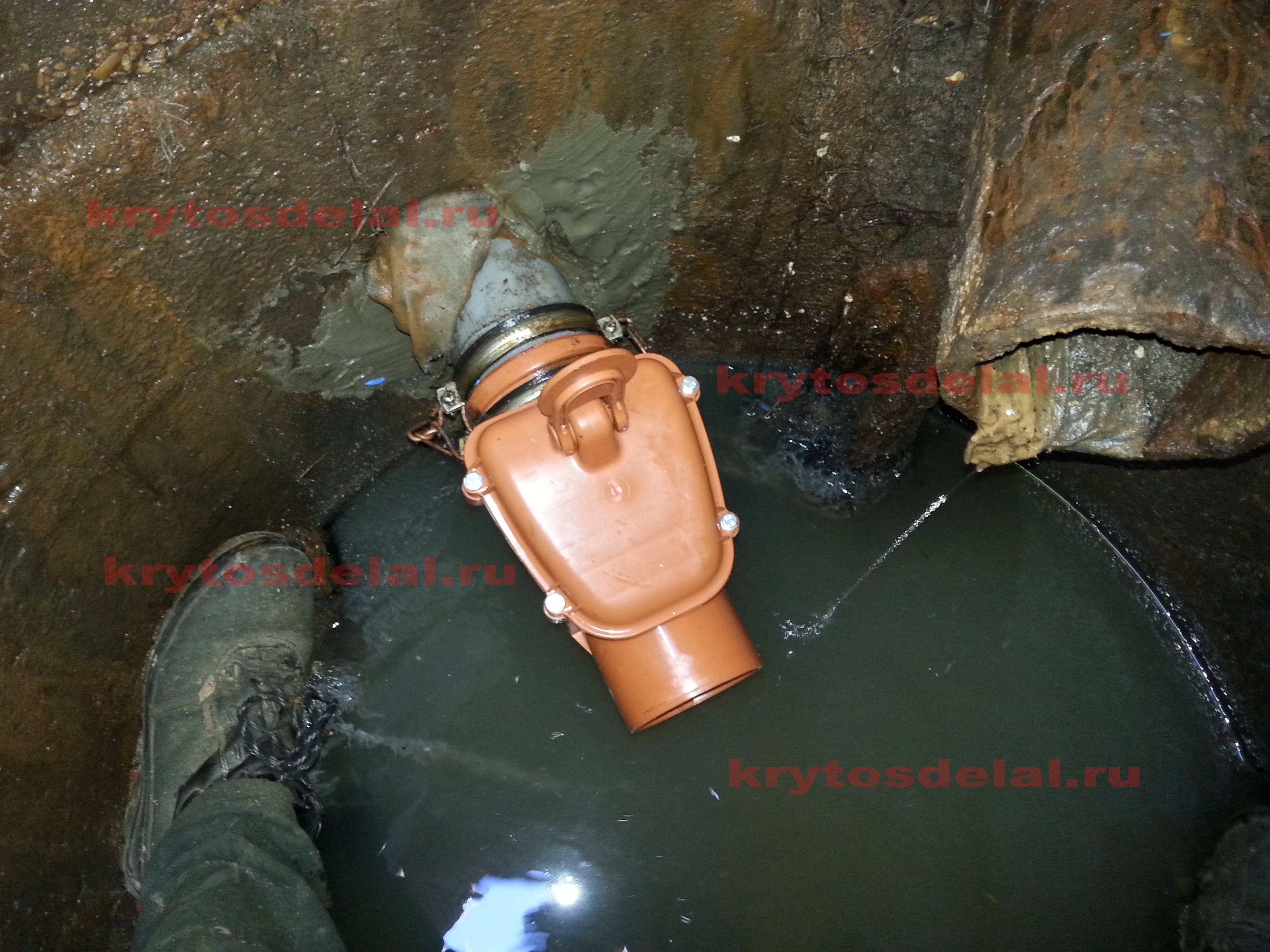 Установка обратного клапана на канализацию своими руками: 110 мм, 50 мм
