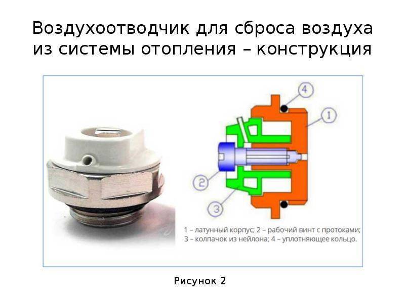 Кран маевского (ручной воздухоотводчик): принцип работы, конструкция