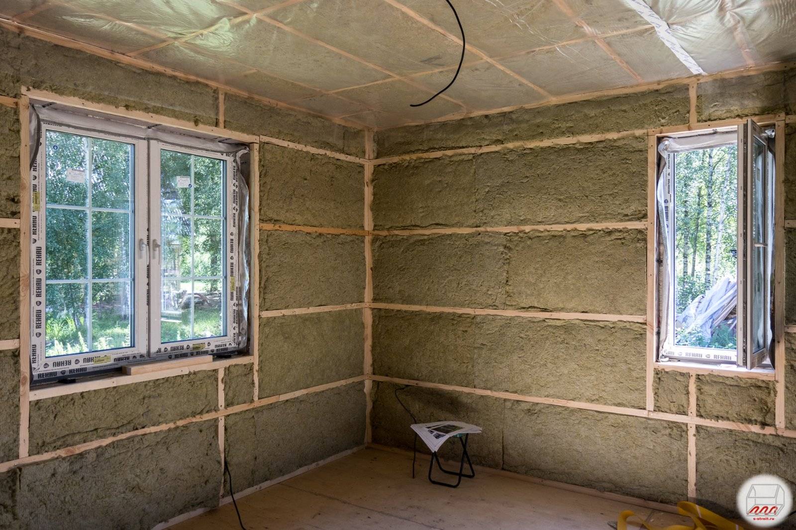 Утеплитель для стен внутри дома на даче – этапы работ и материалы