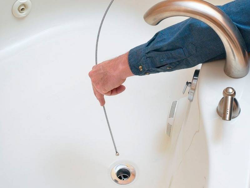 Как устранить засор своими руками если забилась канализация в ванной? обзор современных и народных средств
