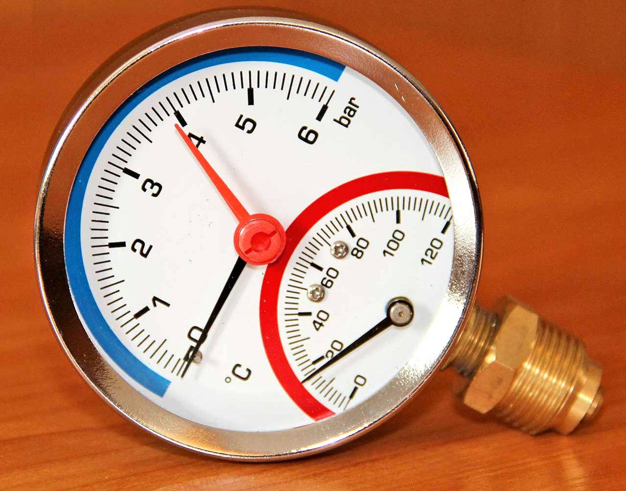 Термометры для измерения температуры воды в отоплении