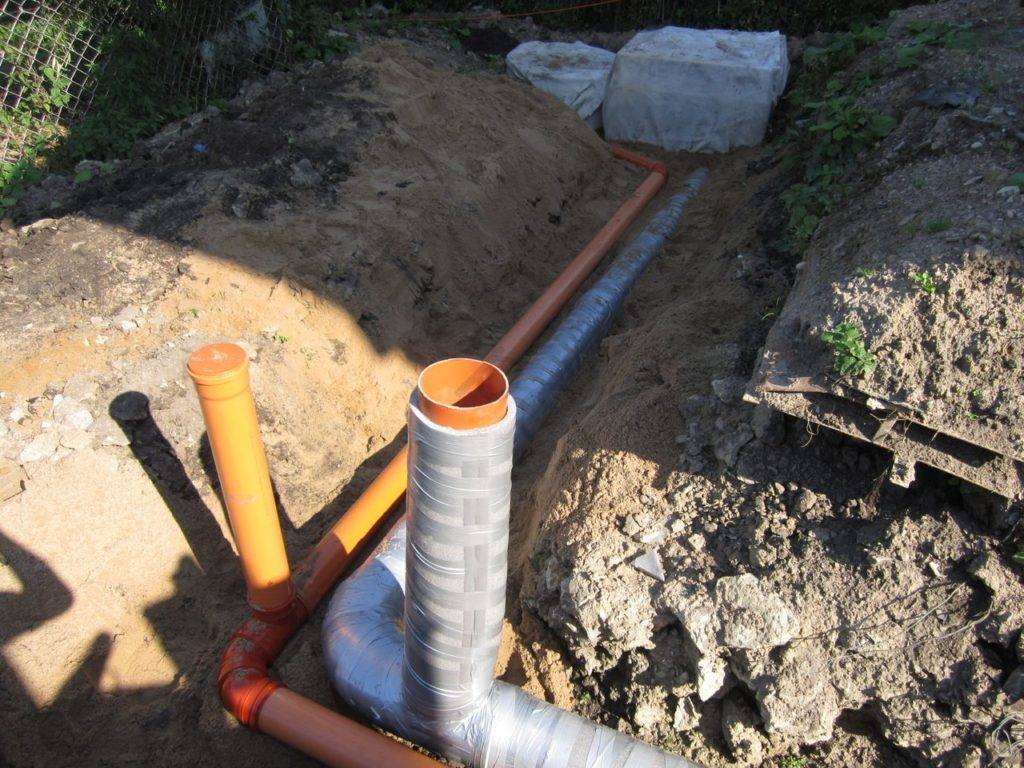 Утепление канализационной трубы в частном доме: инструкция