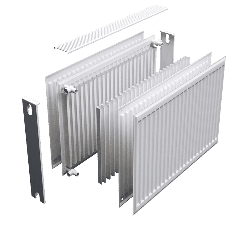Пластинчатые радиаторы варианты радиаторов гармошка - все об инженерных системах