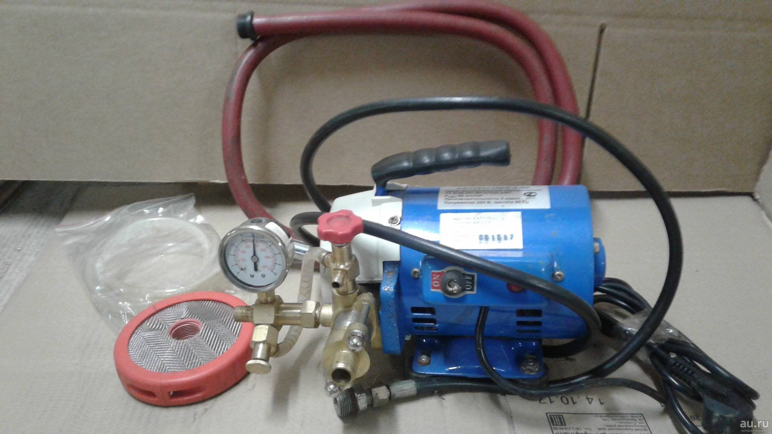 Опрессовочные насосы (опрессовщики) для систем отопления и водоснабжения rothenberger