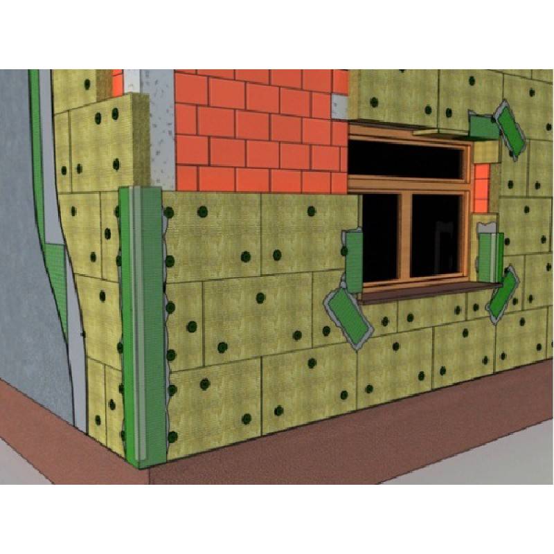 Технология утепления фасада дома минеральной ватой под штукатурку