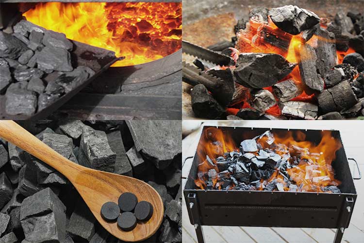 Каменный уголь для отопления в мешках: антрацит и дпк, древесноугольные брикеты