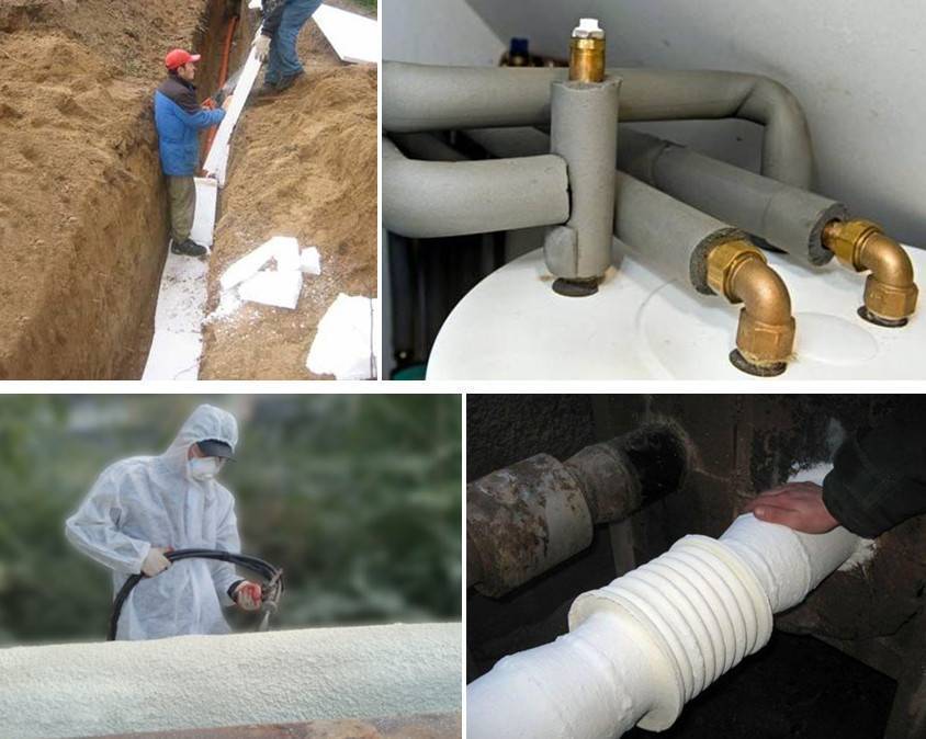 Утепление канализационных труб: как и чем утеплить канализацию и какой утеплитель использовать