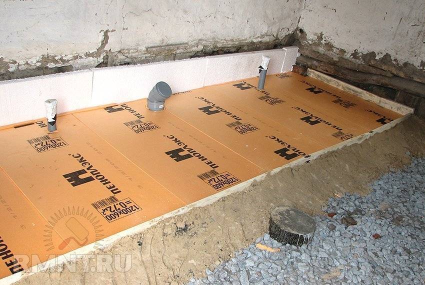 Утепление пола пеноплексом: секреты укладки на бетонный и деревянный пол