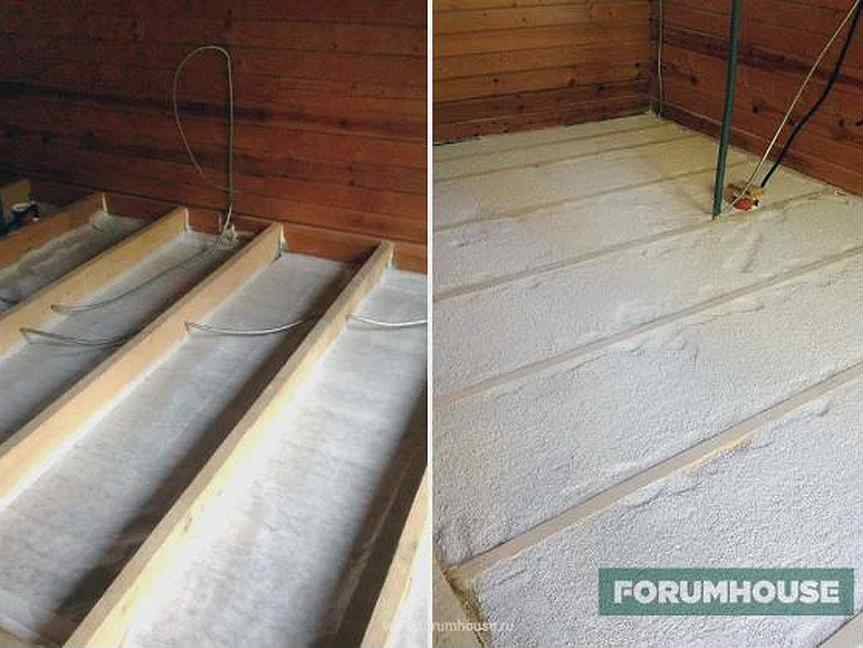 Как сделать теплый пол в деревянном доме – примеры реализации своими руками