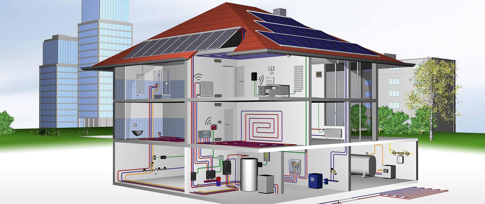 Минимум усилий, чтобы дома стало тепло. автономное газовое отопление - pechiexpert
