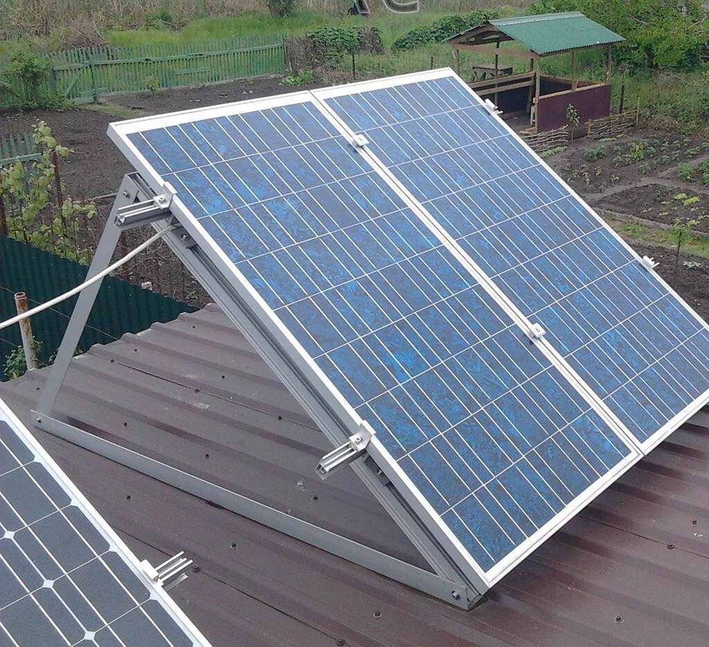 Дачные комплекты солнечных батарей для энергонезависимости