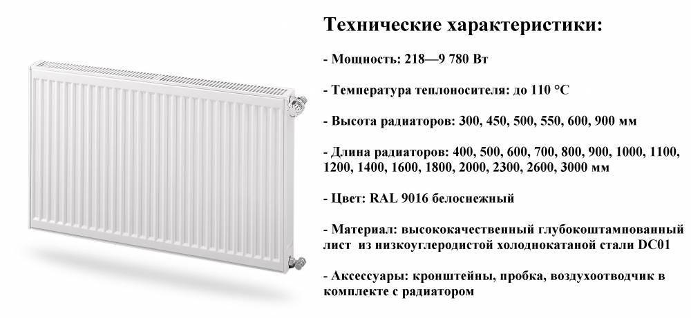 Радиаторы «пурмо» - технические характеристики и особенности конструкции