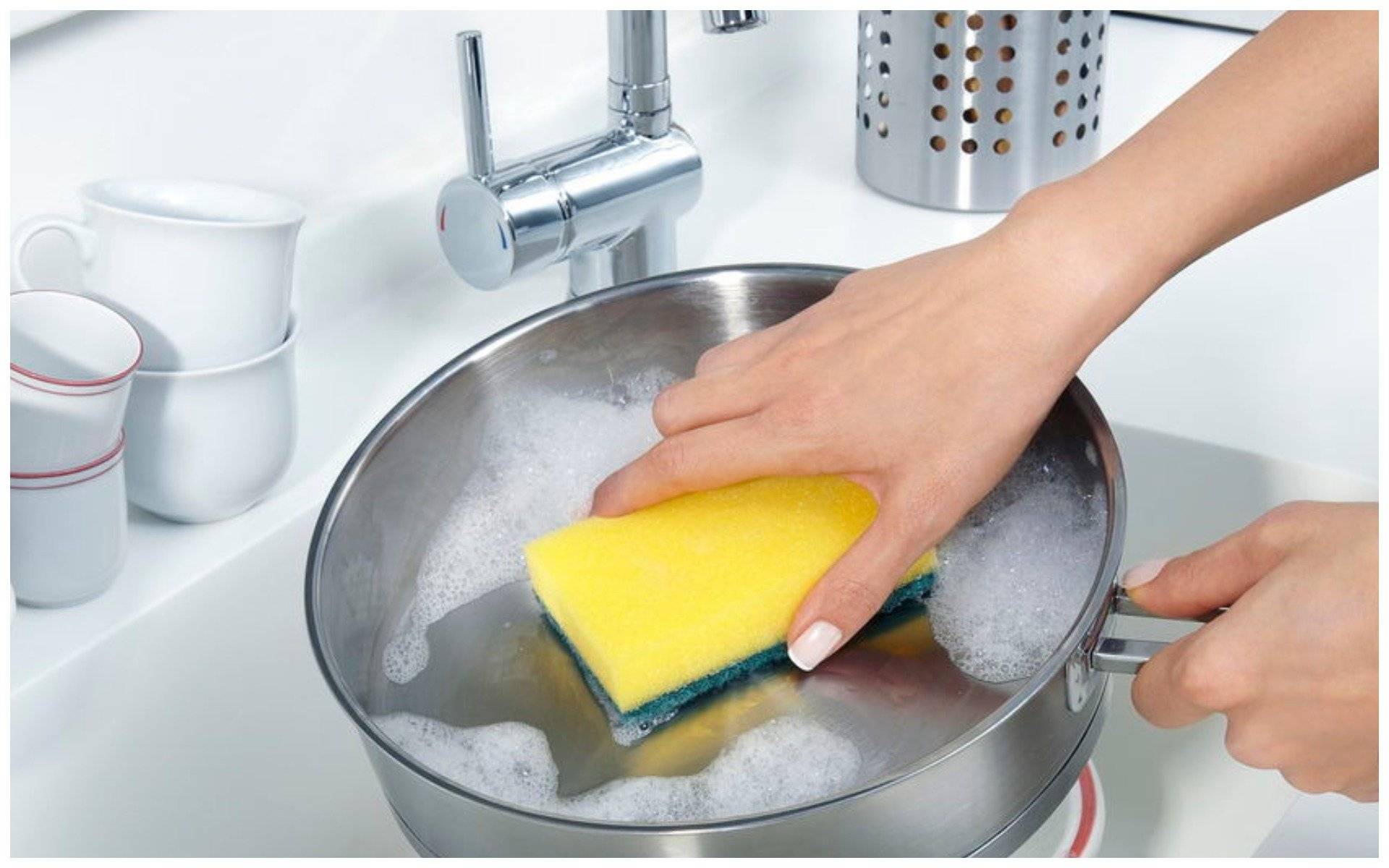 Как быстро помыть посуду в домашних условиях