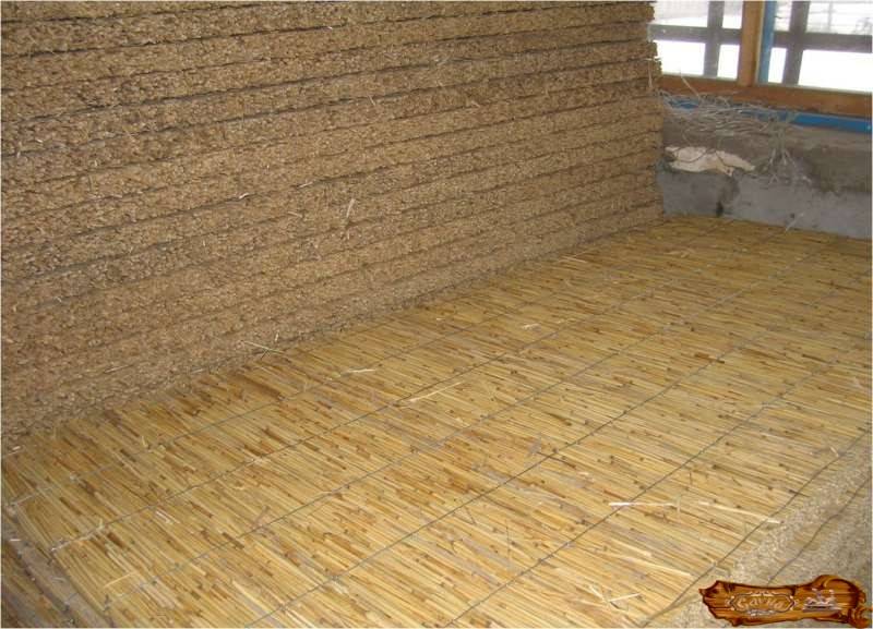Утепление стен камышом для термоизоляции помещения - ремонт и стройка