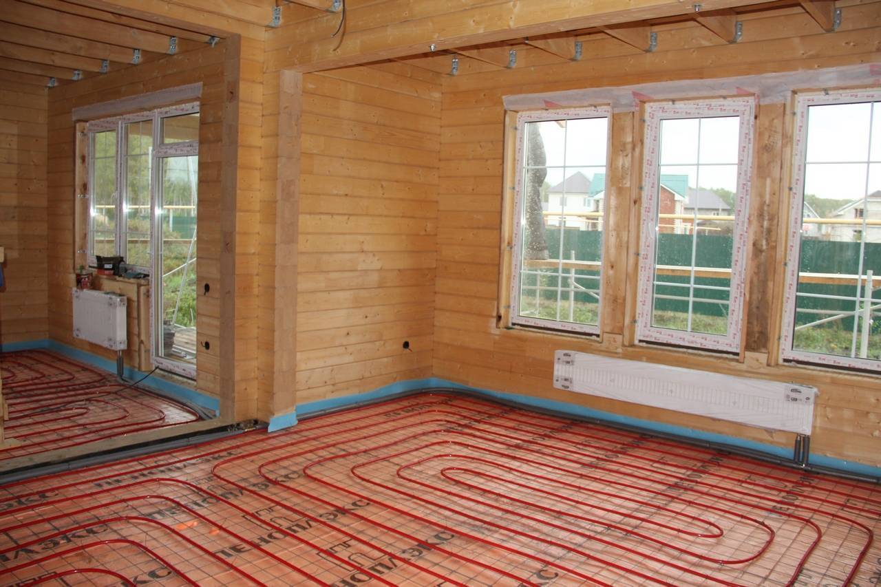 Отопление деревянного дома: проект и монтаж системы отопления в деревянном доме