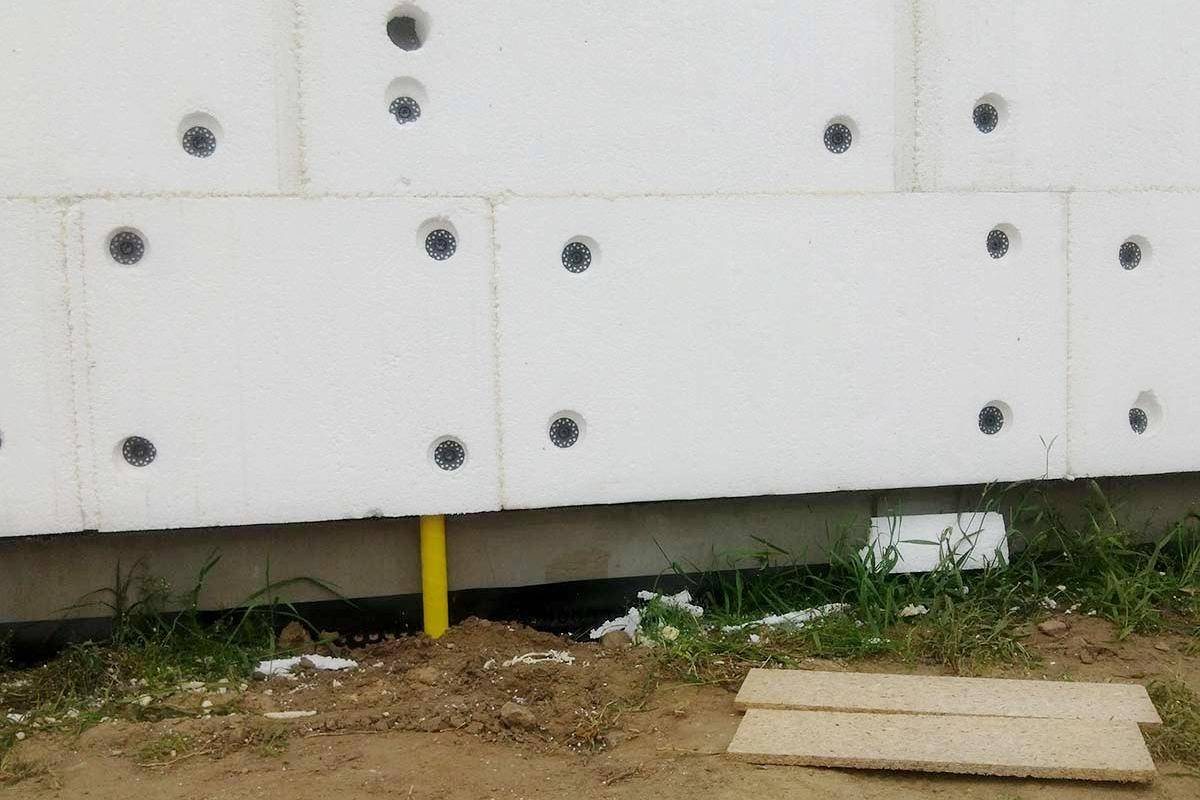 Можно ли утеплять стены из газобетона пенопластом снаружи: эппс по газобетону, плотность