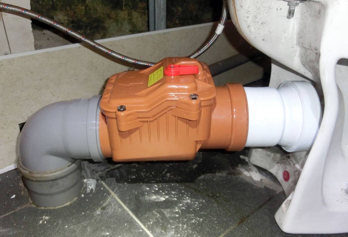 Обратный клапан для канализации: как установить, для чего он нужен