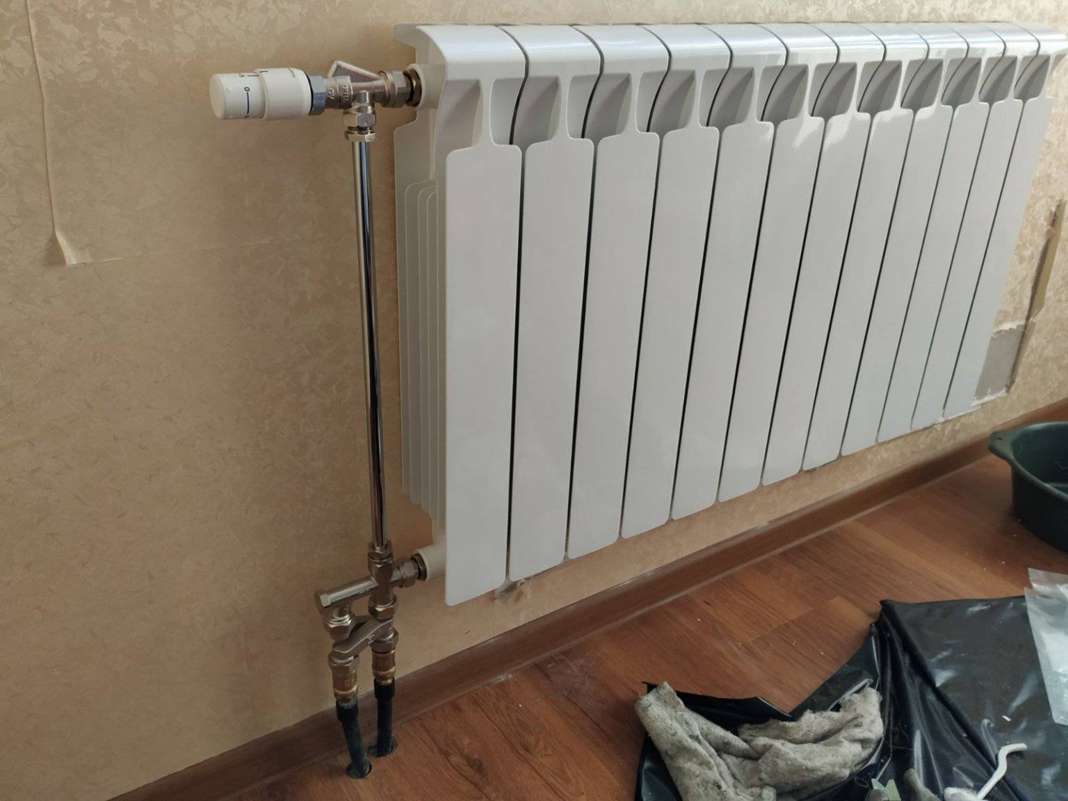 Радиаторы отопления с нижним подключением