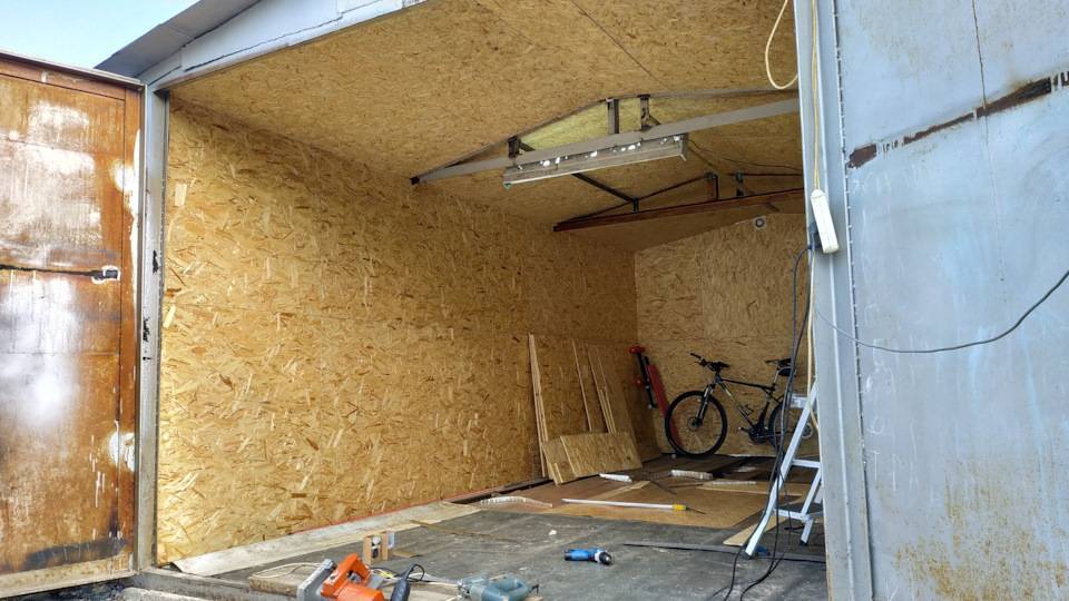 Утепление гаража изнутри и снаружи своими руками – теплоизоляция стен, пола, потолка, ворот + фото-видео