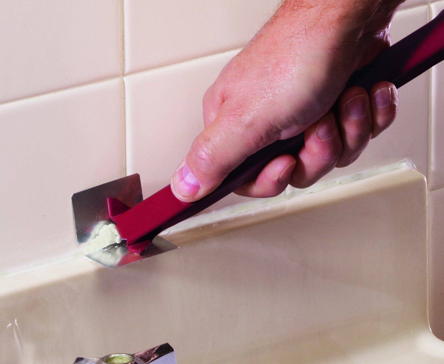 Как удалить старый герметик в ванной: эффективные быстрые способы