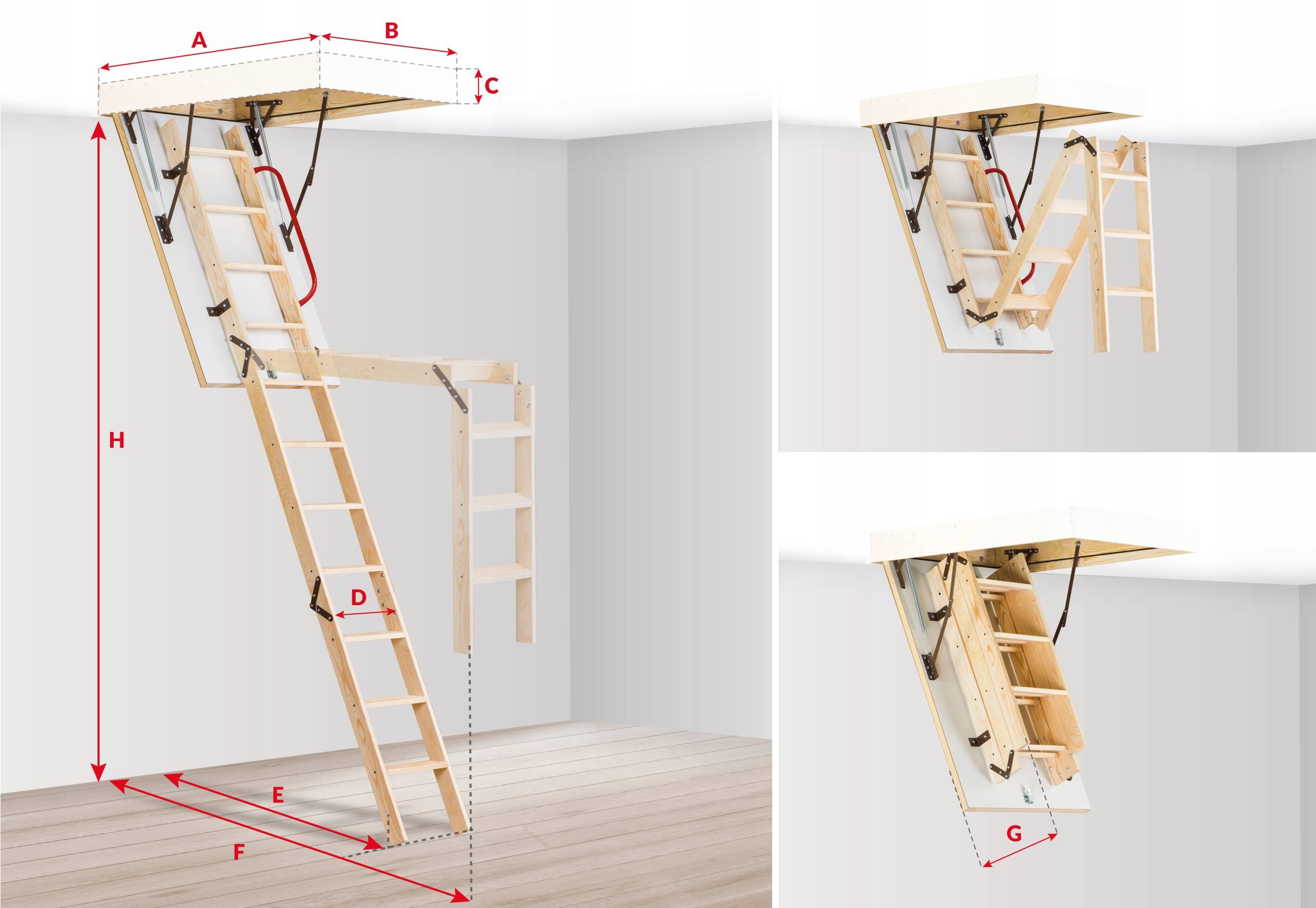 Чердачная лестница с люком своими руками - инструкция по изготовлению