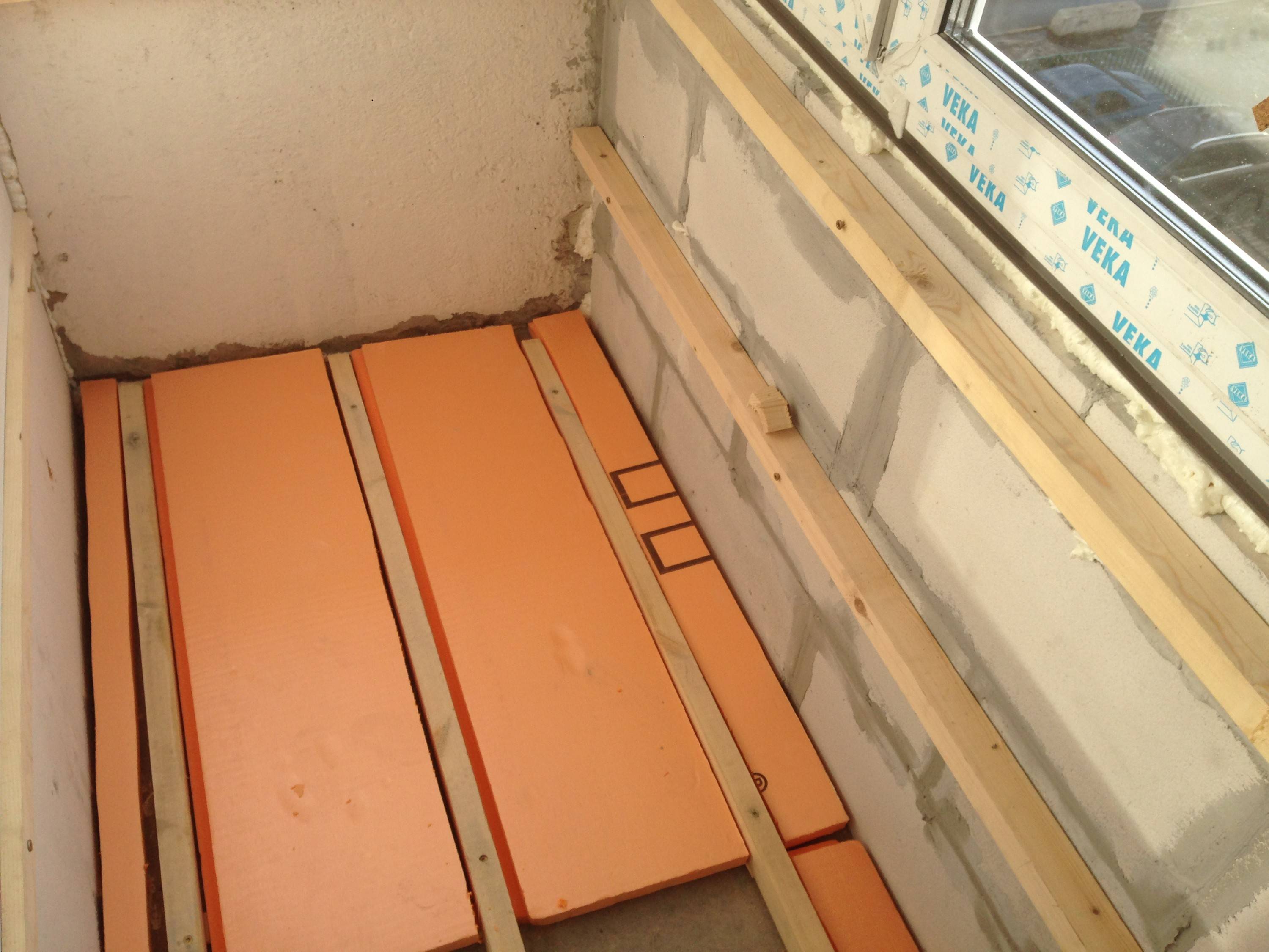 Утепление балкона пеноплексом - достоинства и недостатки материала