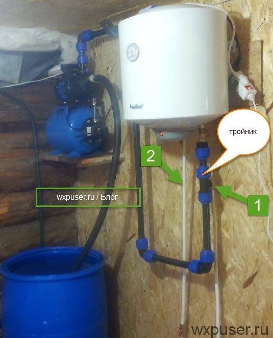 Как защитить от морозов водопровод неотапливаемого дачного дома - building online