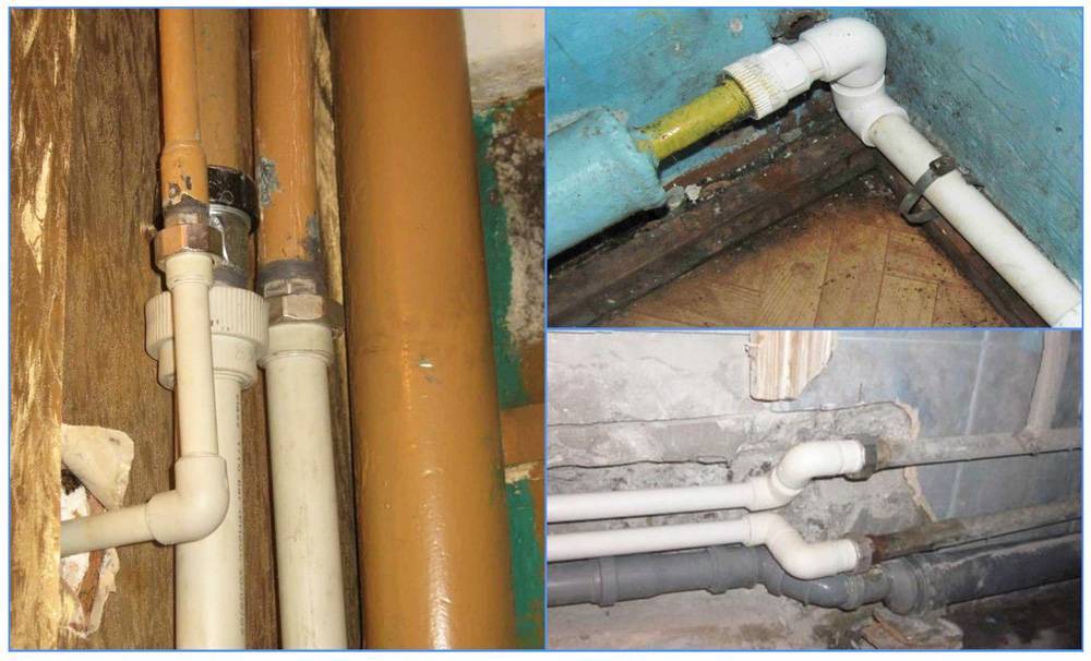 Монтаж пластиковых труб для водопровода: 3 способа, советы и цены